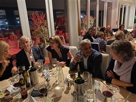 Dinner at The George